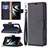 Leather Case Stands Flip Cover Holder B05F for Samsung Galaxy S21 FE 5G