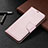 Leather Case Stands Flip Cover Holder B05F for Samsung Galaxy S21 FE 5G