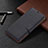 Leather Case Stands Flip Cover Holder B05F for Samsung Galaxy S21 FE 5G