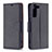 Leather Case Stands Flip Cover Holder B05F for Samsung Galaxy S21 Plus 5G