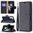 Leather Case Stands Flip Cover Holder B05F for Samsung Galaxy S21 Plus 5G