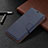 Leather Case Stands Flip Cover Holder B05F for Samsung Galaxy S21 Plus 5G