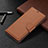 Leather Case Stands Flip Cover Holder B05F for Samsung Galaxy S21 Ultra 5G