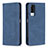 Leather Case Stands Flip Cover Holder B05F for Vivo Y31 (2021)