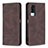 Leather Case Stands Flip Cover Holder B05F for Vivo Y31 (2021)