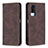 Leather Case Stands Flip Cover Holder B05F for Vivo Y51 (2021)