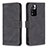 Leather Case Stands Flip Cover Holder B05F for Xiaomi Mi 11i 5G (2022) Black