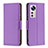 Leather Case Stands Flip Cover Holder B05F for Xiaomi Mi 12S Pro 5G Purple