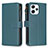 Leather Case Stands Flip Cover Holder B05F for Xiaomi Redmi 12 4G