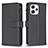 Leather Case Stands Flip Cover Holder B05F for Xiaomi Redmi 12 4G