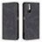 Leather Case Stands Flip Cover Holder B05F for Xiaomi Redmi Note 10 5G