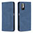 Leather Case Stands Flip Cover Holder B05F for Xiaomi Redmi Note 10 5G