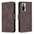 Leather Case Stands Flip Cover Holder B05F for Xiaomi Redmi Note 10 Pro 4G