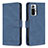 Leather Case Stands Flip Cover Holder B05F for Xiaomi Redmi Note 10 Pro 4G