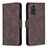 Leather Case Stands Flip Cover Holder B05F for Xiaomi Redmi Note 11S 4G