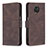 Leather Case Stands Flip Cover Holder B05F for Xiaomi Redmi Note 9S