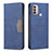 Leather Case Stands Flip Cover Holder B06F for Motorola Moto E20