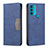 Leather Case Stands Flip Cover Holder B06F for Motorola Moto G71 5G