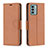 Leather Case Stands Flip Cover Holder B06F for Nokia G22