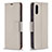 Leather Case Stands Flip Cover Holder B06F for Samsung Galaxy A02