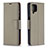 Leather Case Stands Flip Cover Holder B06F for Samsung Galaxy A12 Nacho