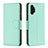 Leather Case Stands Flip Cover Holder B06F for Samsung Galaxy A13 4G Green