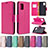 Leather Case Stands Flip Cover Holder B06F for Samsung Galaxy A31