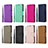 Leather Case Stands Flip Cover Holder B06F for Samsung Galaxy A50