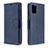 Leather Case Stands Flip Cover Holder B06F for Samsung Galaxy A51 5G Blue