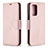 Leather Case Stands Flip Cover Holder B06F for Samsung Galaxy A52 4G