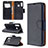 Leather Case Stands Flip Cover Holder B06F for Samsung Galaxy A70E