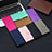 Leather Case Stands Flip Cover Holder B06F for Samsung Galaxy M01s