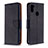 Leather Case Stands Flip Cover Holder B06F for Samsung Galaxy M11