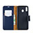 Leather Case Stands Flip Cover Holder B06F for Samsung Galaxy M20