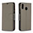 Leather Case Stands Flip Cover Holder B06F for Samsung Galaxy M20