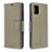 Leather Case Stands Flip Cover Holder B06F for Samsung Galaxy M40S