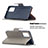 Leather Case Stands Flip Cover Holder B06F for Samsung Galaxy Note 20 5G