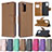 Leather Case Stands Flip Cover Holder B06F for Samsung Galaxy S20 5G