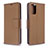 Leather Case Stands Flip Cover Holder B06F for Samsung Galaxy S20 5G