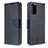 Leather Case Stands Flip Cover Holder B06F for Samsung Galaxy S20 5G Black