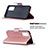 Leather Case Stands Flip Cover Holder B06F for Samsung Galaxy S20 FE 4G