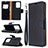 Leather Case Stands Flip Cover Holder B06F for Samsung Galaxy S20 Plus