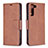 Leather Case Stands Flip Cover Holder B06F for Samsung Galaxy S23 5G