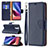 Leather Case Stands Flip Cover Holder B06F for Xiaomi Mi 11i 5G