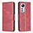 Leather Case Stands Flip Cover Holder B06F for Xiaomi Mi 12 Pro 5G Red