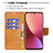 Leather Case Stands Flip Cover Holder B06F for Xiaomi Mi 12X 5G