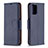 Leather Case Stands Flip Cover Holder B06F for Xiaomi Redmi Note 10 4G