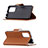 Leather Case Stands Flip Cover Holder B06F for Xiaomi Redmi Note 10 Pro 4G