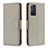 Leather Case Stands Flip Cover Holder B06F for Xiaomi Redmi Note 11 Pro 4G