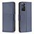 Leather Case Stands Flip Cover Holder B06F for Xiaomi Redmi Note 11 Pro 4G